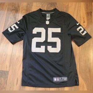 Las Vegas Raiders Fred Biletnikoff #25 Nike Black Retired NFL Game Jersey Size S
